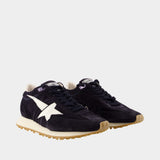 Running Marathon Sneakers - Golden Goose Deluxe Brand - Leather - Blue