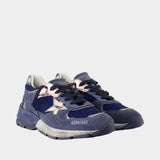 Running Dad Sneakers - Golden Goose Deluxe Brand - Leather - Blue