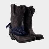 Wish Star Ankle Boots - Golden Goose Deluxe Brand - Leather - Black