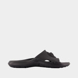 Sandals - Versace - Synthetic - Black