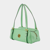 Small Shoulder Bag - Versace - Leather - Green