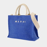 Small Crossbody - Marni - Cotton - Blue