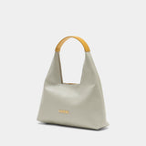 Top Handle Mini Shoulder Bag - Marni - Leather - White