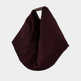 Japanese Draped Shoulder Bag - MM6 Maison Margiela - Cotton - Brown