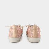 Prsx Low 粉色帆布低帮运动鞋