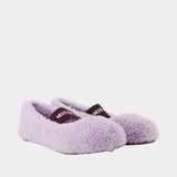 Ballerinas - Moon Boot - Leather - Purple