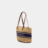 Panier Shopper Bag - Vanessa Bruno - Raffia - Multicolor