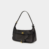 Bel Air Small Shoulder Bag - Balenciaga - Leather - Black