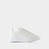 Sneakers Oversized - Alexander McQueen - Leather - White