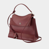 Nano Top Handle Medium Purse - Balenciaga - Leather - Burgundy