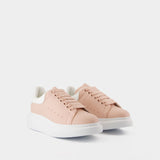 Sneakers Oversized - Alexander McQueen - Leather - Pink