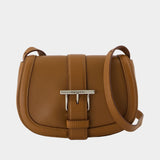 T-Bar Satchel Mini Purse - Alexander McQueen - Leather - Brown
