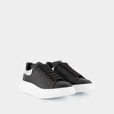 Sneakers Oversized - Alexander McQueen - Leather - Black