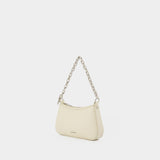 T-Bar Mini Handbag - Alexander McQueen - Leather - Cream