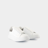 Sneakers Oversized - Alexander McQueen - Leather - White