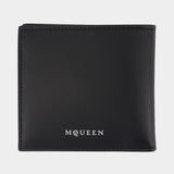 Bi Fold Cc wallet - Alexander McQueen - Leather - Black