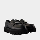 Loafers - Alexander McQueen - Leather - Black