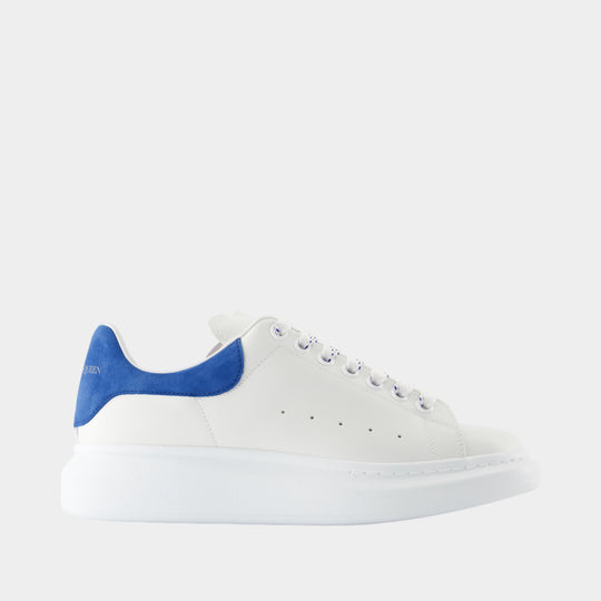 Oversized Sneakers - Alexander McQueen - Leather - White