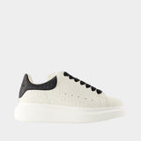 Oversized Sneakers - Alexander McQueen - Leather - White