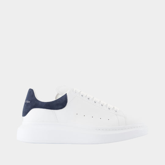 Oversized Sneakers - Alexander McQueen - Leather - Blue