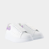 Oversized Sneakers - Alexander McQueen - Leather - Purple