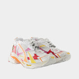 Runner Sneakers - Balenciaga - Synthetic - White