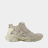 Runner Sneakers - Balenciaga - Leather - Beige