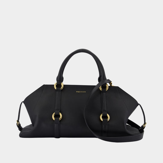 Farringdon Medium Purse - Alexander McQueen - Leather - Black