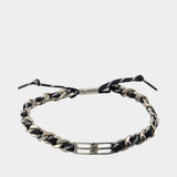 Bb Icon Lace Necklace M - Balenciaga - Metal - Black