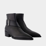 Ankle Boots - Alexander McQueen - Leather - Black