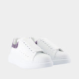 Oversized Sneakers - Alexander McQueen - Leather - White