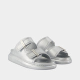 Hybrid Sandals - Alexander McQueen - Rubber - Silver