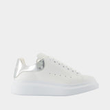 Oversized Sneakers - Alexander McQueen - Leather - White