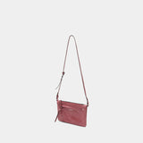 Winna Duo Shoulder Bag - Isabel Marant - Leather - Pink