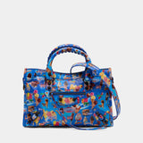 Le City Bag - Balenciaga - Cotton - Blue