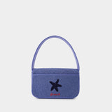 Tommy Beaded白色拼色手拿包