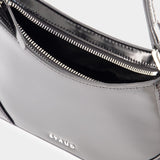 Linda 黑色皮制单肩包