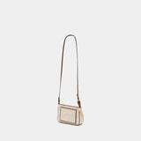 Compagnon Shoulder Bag - Lanvin - Leather - Beige