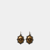 Earrings - Versace - Metal - Multicolor