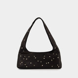 Halter Shoulder Bag - Margesherwood - Leather - Black