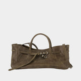 Grandma Used Crossbody - Margesherwood - Leather - Grey