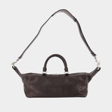 Dumpling Ew Handbag – Margesherwood – Leather – Faded Black