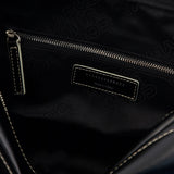 Soft Boston 黑色皮制单肩包