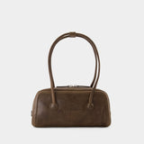 Soft Shoulder Bag Boston Ew - Margesherwood - Leather - Brown
