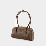 Soft Shoulder Bag Boston Ew - Margesherwood - Leather - Brown