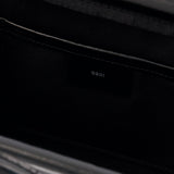 Boat Mini 黑色小牛皮手提包单肩包