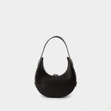 Toni Mini Bag 米色光面小牛皮斜挎包