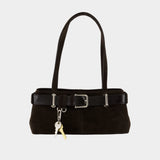 Shoulder Brocle Mini Bag - Osoi - Leather - Brown