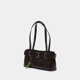 Shoulder Brocle Mini Bag - Osoi - Leather - Brown