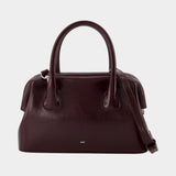 Boat Brot Handbag - Osoi - Leather - Bordeaux